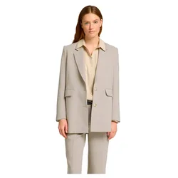 Blazer Rita Relaxed Fit Island Fossil / Melange 36