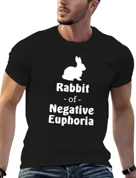 Rabbit of Negative Euphoria T-Shirt plus sizes customs design your own mens workout shirts - Aliexpress - FashionsVida