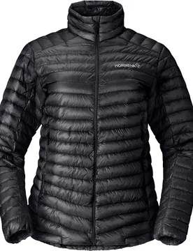 Norrona - Doudoune en duvet de canard - Trollveggen Down800 Super Light Jacket W Caviar Black - Taille S - Noir - Norröna - FashionsVida