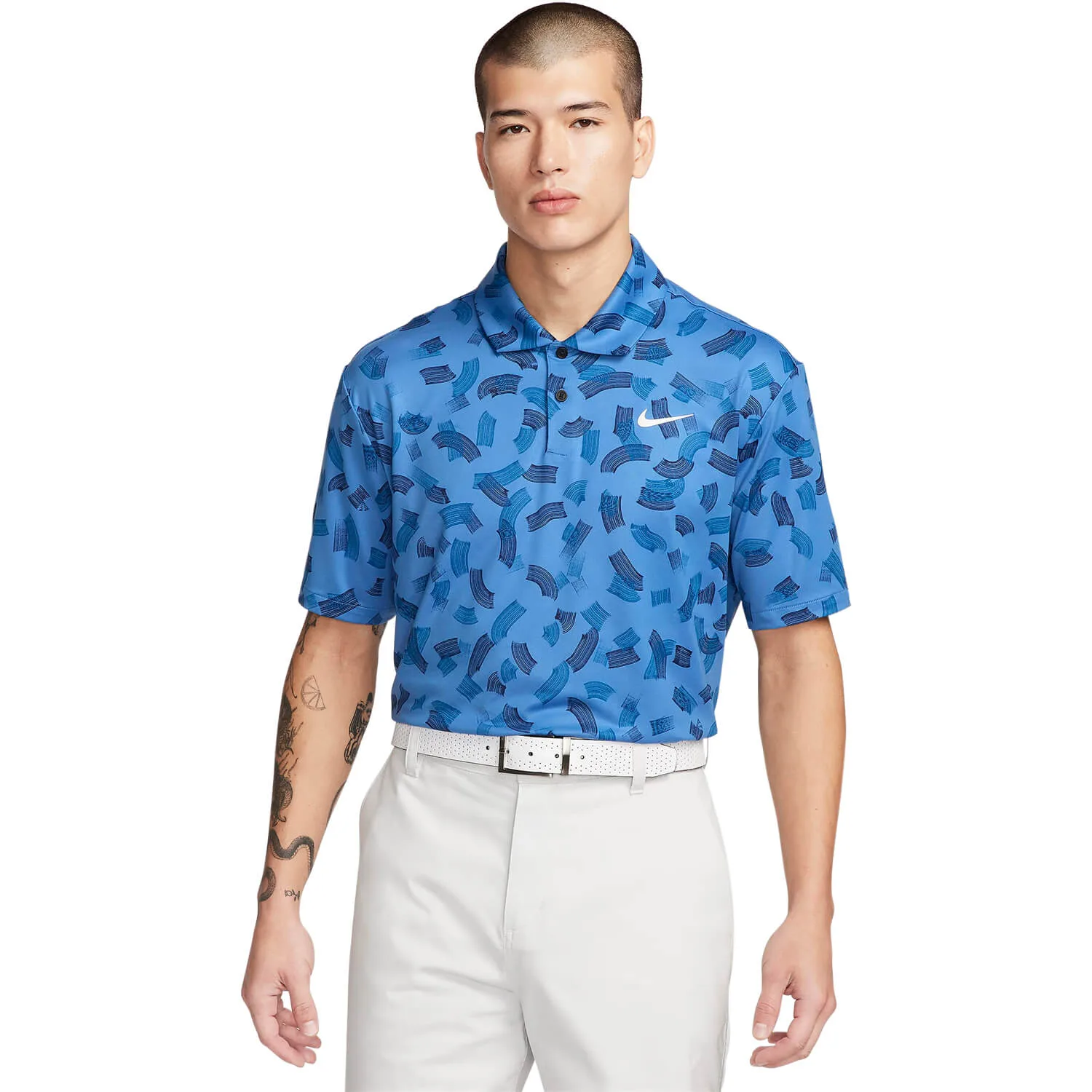 Nike Golf Polo Tour Micro, blau m - Nike - FashionsVida