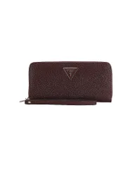 Portefeuille LAUREL Large rouge foncé