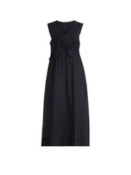 Midikleid bleu marine 48