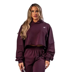 Sweat à Capuche Oversize Own Your Power 433 Dark Red XS-S