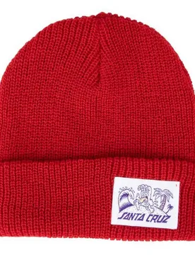 Bonnet Beach Bum Label Artisan Red One Size Homme - Santa Cruz - FashionsVida