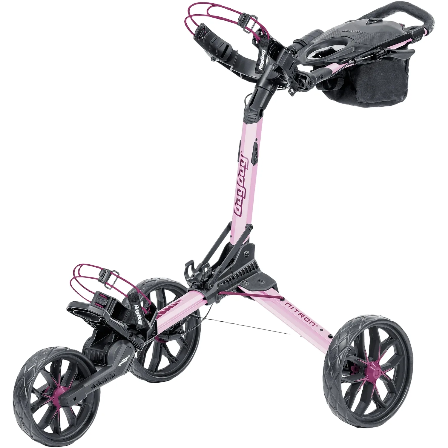 Trolley Nitron Auto Open, pink - Bag Boy - FashionsVida