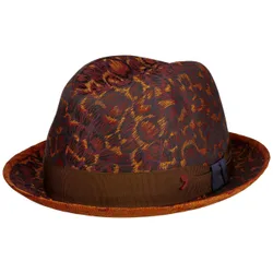 Animal Print Player Cloth Hat by Alfonso D'Este - orange - Size: M (56-57 cm)