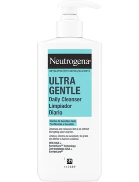 Ultra Gentle Gel Limpiador Facial Diario 200 ml Ultra Gentle Gel - Neutrogena - FashionsVida