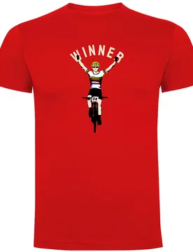 Maglietta A Maniche Corte Winner Red - Kruskis - FashionsVida