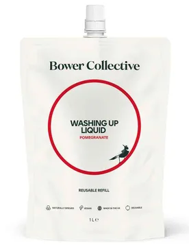 Washing Up Liquid - Pomegranate Refill - 1L - Bower Collective - FashionsVida