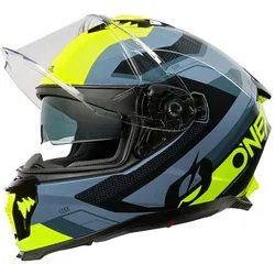 Casco Moto Integrale Challenger Exo Nero Grigo Giallo taglia M