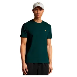 Maglietta A Maniche Corte Plain Dark Green L