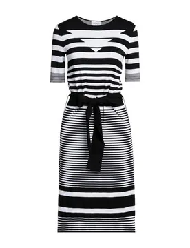 Midi-Kleid Damen Schwarz XS Damen - Ferragamo - FashionsVida