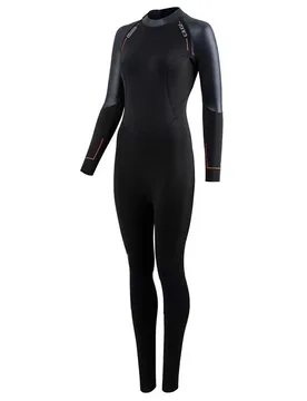 Yulex Switch Woman Long Sleeve Neoprene Wetsuit Black / Orange ML Women - Zone3 - FashionsVida