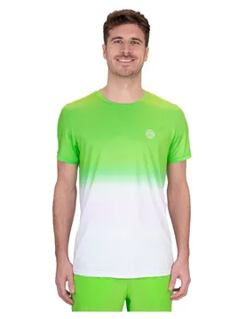 Crew Gradiant Short Sleeve T-shirt Neon Green / White M - Bidi badu - FashionsVida