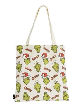 Stofftasche - Grinch - Allover - multicolor - Lizenzierter Fanartikel - None - unisex - The Grinch - FashionsVida