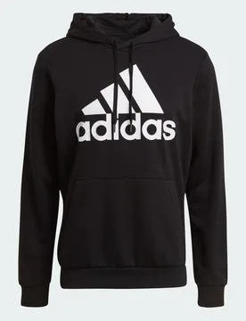 Hoodie Essentials Big Logo 2XL Black / White - Adidas - FashionsVida
