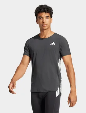 Mens T-shirt Da Running Adizero - Nero, nero nero Uomo taglia 2XL - Adidas - FashionsVida