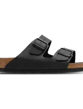 Arizona Herren Flip-Flops und Sandalen - Schwarz - Größe 41 - Nubuk Black 41 - Birkenstock - FashionsVida