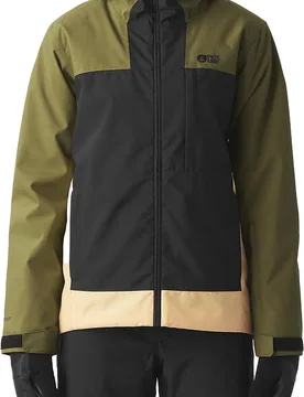 Veste de ski imper-respirante - Seakrest Jkt Tobacco Black - Taille S - Kaki - Picture Organic Clothing - FashionsVida