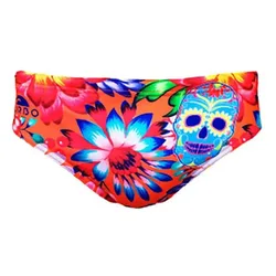Fresh Skull Swimming Brief Orange XL Men