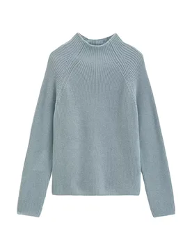Pullover, LL, tand-Up Collar female - S - FashionsVida