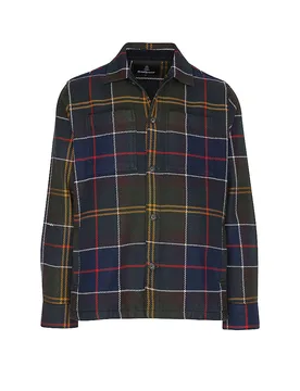 Overshirt dunkelgrün M herren - Barbour - FashionsVida