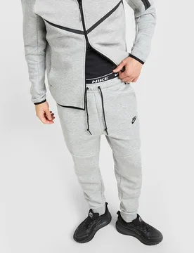 Mens Pantaloni della tuta Tech Fleece - Grigio, grigio grigio Uomo taglia L - Nike - FashionsVida