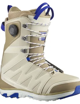 Chaussures De Snowboard X Approach Lace Sj Boa Desert / Almond Milk / Surf The Web 26.5 Homme - Salomon - FashionsVida