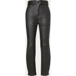 Mon&Pau - Pantalón recto Eva de piel