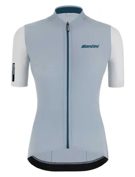 Maglia A Maniche Corte Redux Stamina Silver Bullet - Santini - FashionsVida