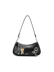 JACOBS Ledertasche - Schultertasche THE SHOULDER BAG schwarz Damen
