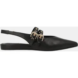 Bailarinas mujer piel napa negra | Zapatos mujer
