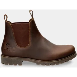 Botines de hombre en piel con forro de piel
