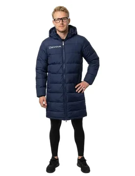 Manteau Panchina Blue 2XL - Givova - FashionsVida