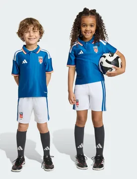 Kit Home Como 1907 26/27 per bambini e bambine 4-5A Dark Marine - Adidas - FashionsVida