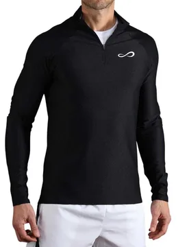 Epic Ii Half Zip Sweatshirt Black White M - Endless - FashionsVida
