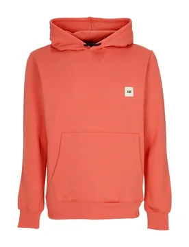 Felpa Leggera Cappuccio Uomo Essential Hoodie Orange Rust - Caterpillar - FashionsVida
