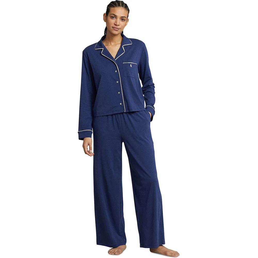 Pijama mujer de punto de manga larga - Polo Ralph Lauren - FashionsVida