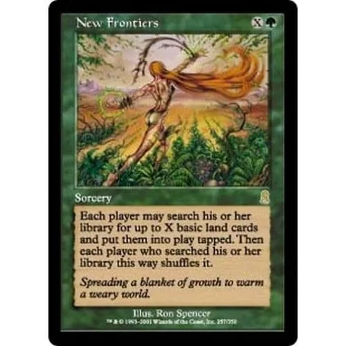 New Frontiers (foil) Odyssey - Magic: The Gathering - FashionsVida