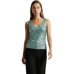 Tank Top Paillettes Accn005082 Eu S Female