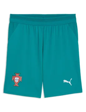Kinder Shorts Portugal Coupe du Monde 2026 - Vert - unisex - Size: 8 ans - Puma - FashionsVida