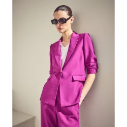 Blazer de mujer liso tumbleada