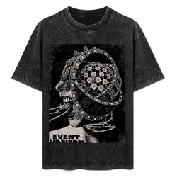 Event Horizon Classic T-Shirt Art Pattern Printed Casual Top