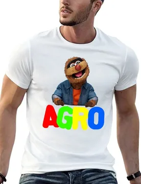 Agro - Cartoon Connection T-Shirt anime tshirt t shirt man luxury T-Shirt - Aliexpress - FashionsVida