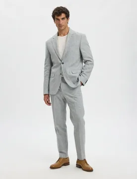Pantalón de hombre de traje - Selected - FashionsVida