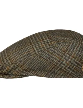 Timon Virgin Wool Flat Cap by - olive - Size: 57 cm - Mayser - FashionsVida
