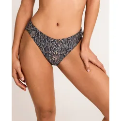 Braga de bikini de mujer, clásica, colección índigo