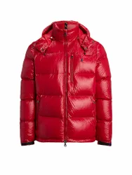 POLO Daunensteppjacke GORHAM GLOSSY rot M Herren