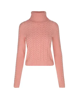 Rollkragenpullover STANLEY rosa S Damen - Lena Hoschek - FashionsVida