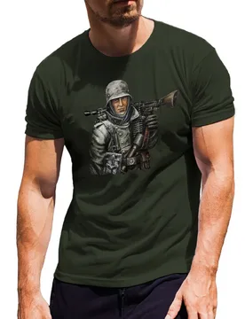 Bundeswehr Winter Soldier Military Art Painting T-Shirt. Summer Cotton Short Sleeve O-Neck Mens T Shirt New S-3XL - Aliexpress - FashionsVida